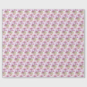 Pastel Orchids Geschenkpapier (Flach)