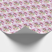 Pastel Orchids Geschenkpapier (Ecke)