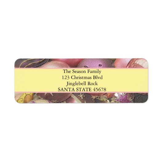 Pastel Ornamente Weihnachten (Vorne)