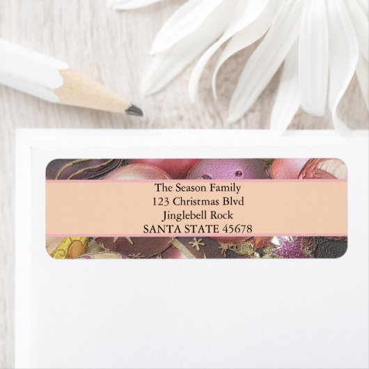 Pastel Ornamente Weihnachten (Insitu)