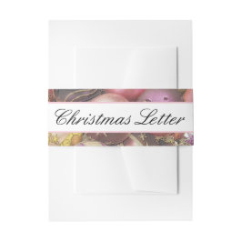 Pastel Ornamente Weihnachten Einladungsbanderole