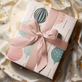 Pastel Ornamnet Geschenkpapier