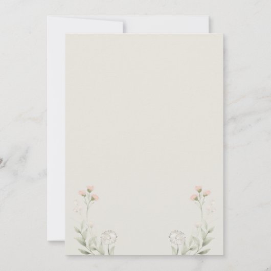 Pastel Oster Brunch & Egg Hunt Bunny Basket Eier Einladung (Rückseite)