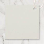 Pastel Oster Brunch & Egg Hunt Bunny Basket Eier Geschenkanhänger (Rückseite)