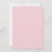 Pastel Oster Bunny Ostereier Hunt Einladung (Rückseite)