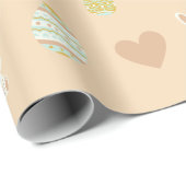 Pastel Oster Deluxe: Bunny & Egg Muster Geschenkpapier (Rolleneckpunkt)