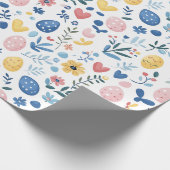 Pastel Oster Medium Print - 30" x 6' Roll Geschenkpapier (Ecke)