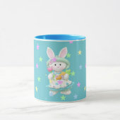 Pastel Ostereier & Bunny Tasse (Zentrum)