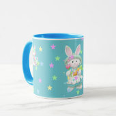 Pastel Ostereier & Bunny Tasse (Vorderseite Links)