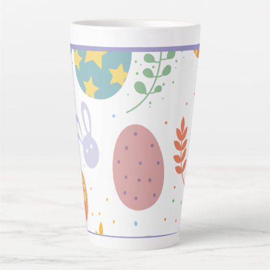 Pastel Ostereier & Bunny Tasse (Vorderseite)