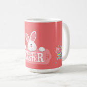Pastel Ostereier & Bunny Tasse (VorderseiteRechts)