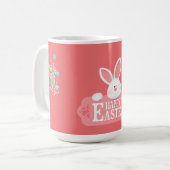 Pastel Ostereier & Bunny Tasse (Vorderseite Links)