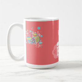 Pastel Ostereier & Bunny Tasse