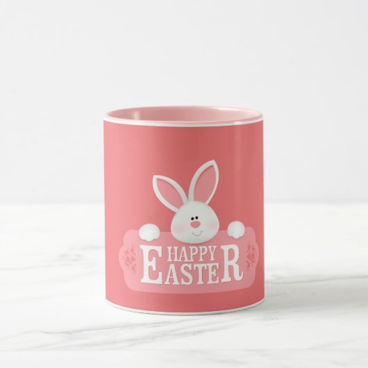 Pastel Ostereier & Bunny Tasse (Zentrum)