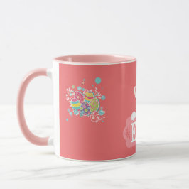 Pastel Ostereier & Bunny Tasse