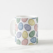 Pastel Ostereier Kaffeepause Tasse (Vorderseite Links)