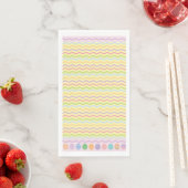 Pastel Ostereier Papier Napkin Serviette (Beispiel)
