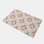 Pastel Ostersonne und Blume Muster Fußmatte (Schrägansicht)