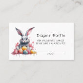 Pastel Ostersonne und Eier-Windeln Visitenkarte (Vorderseite)