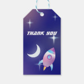 Pastel Outer Space Geschenkanhänger (Vorderseite)