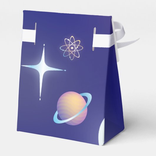 Pastel Outer Space Geschenkschachtel (Rückseite)