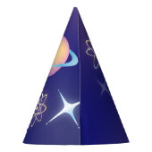Pastel Outer Space Partyhütchen (Rückseite)
