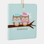 Pastel Owls Ornamente (Rechts)