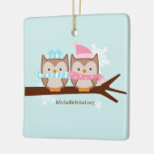 Pastel Owls Ornamente (Links)