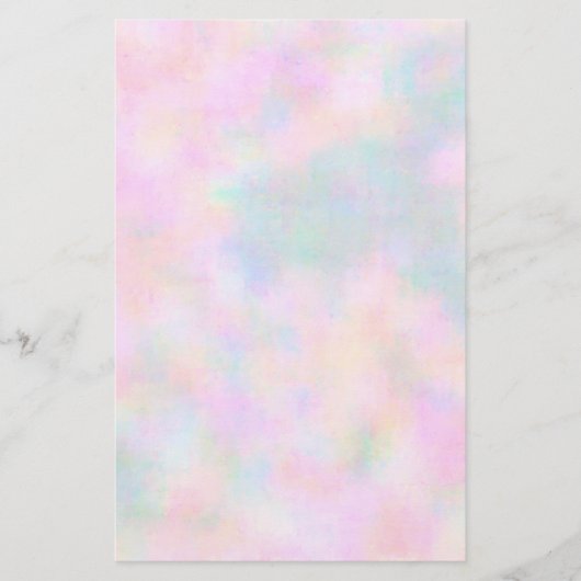 Pastel Paint Briefpapier (Vorderseite)