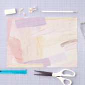 Pastel Paint Brush Strokes Seidenpapier (Handwerk)