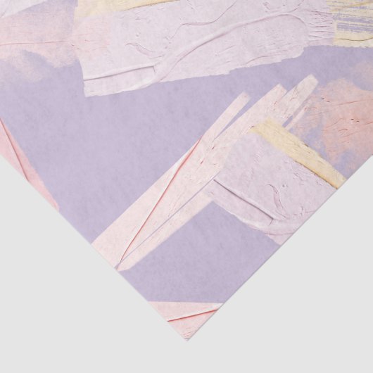 Pastel Paint Brush Strokes Seidenpapier (Ausschnitt)