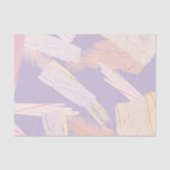 Pastel Paint Brush Strokes Seidenpapier (Vorderseite)