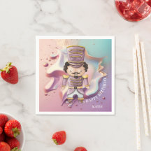 Pastel Paint Splash Nutcracker