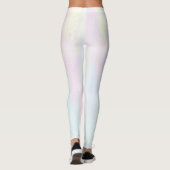 Pastel Paint Strokes Leggings (Rückseite)