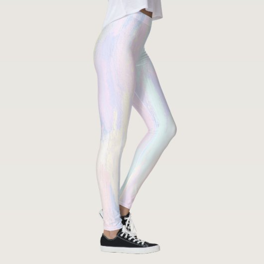 Pastel Paint Strokes Leggings (Rechts)