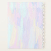 Pastel Paint Strokes Planer (Rückseite)