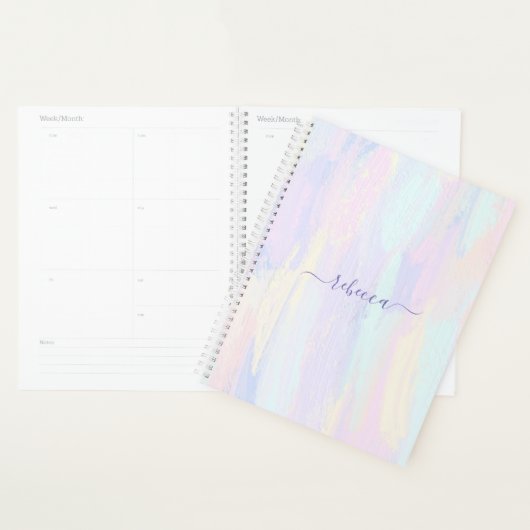 Pastel Paint Strokes Planer (Anzeige)