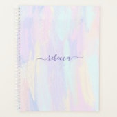 Pastel Paint Strokes Planer (Vorderseite)