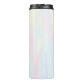 Pastel Paint Strokes Thermosbecher (Rückseite)