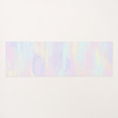Pastel Paint Strokes Yogamatte (Rückseite (Horizontal))