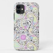 Pastel Paisley Case-Mate iPhone Hülle (Rückseite)