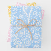 Pastel Paisley Wrapping Paper Geschenkpapier Set (Beispiel)