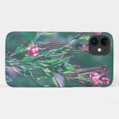 Pastel Pale Green Pink Blume iPhone 11 Fall Case-Mate iPhone Hülle (Rückseite (Horizontal))