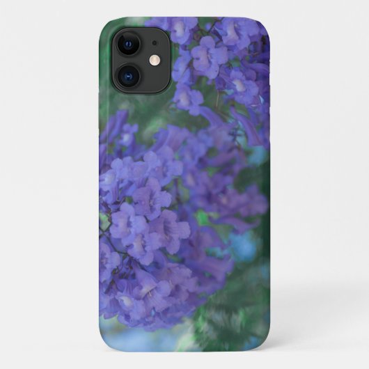 Pastel Pale Lila Jacaranda Blume iPhone 11 Fall Case-Mate iPhone Hülle (Rückseite)