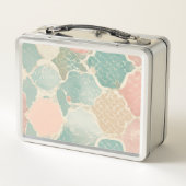 Pastel Pallette Metall Brotdose (Rückseite)