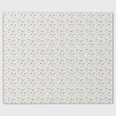 Pastel Palm Tree by Beach Pattern Geschenkpapier (Flach)