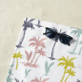 Pastel Palm Tree by Beach Pattern Strandtuch (Beispiel)