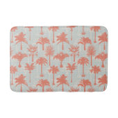 Pastel Palm Tree Muster Badematte (Vorderseite)