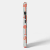 Pastel Palm Tree Muster Case-Mate iPhone Hülle (Rückseite / Links)