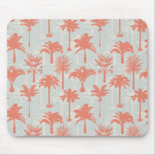 Pastel Palm Tree Muster Mousepad